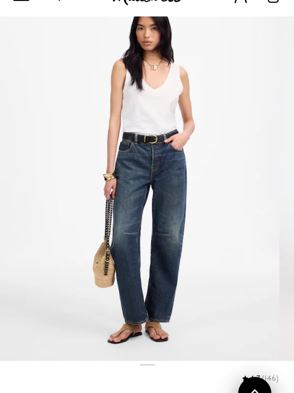 Madewell Barrel Jean
